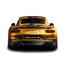 Load image into Gallery viewer, Porsche 911 991.2 Turbo S Exhaust w/ 100cpi HJS cats from Supersprint