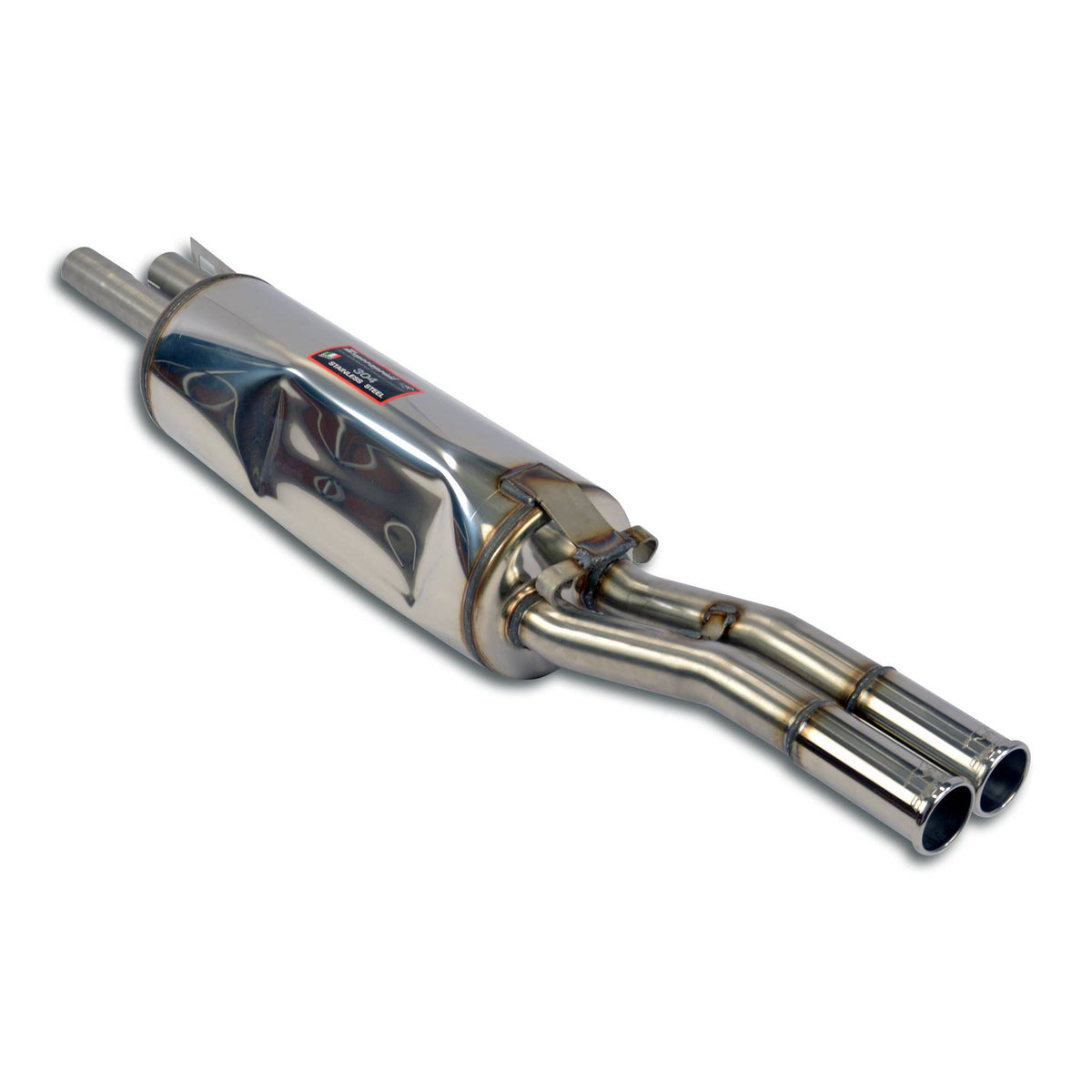 BMW E24 (E12 Based) 630CSi Muffler, Dual 54mm Rolled Tips – MOD ...